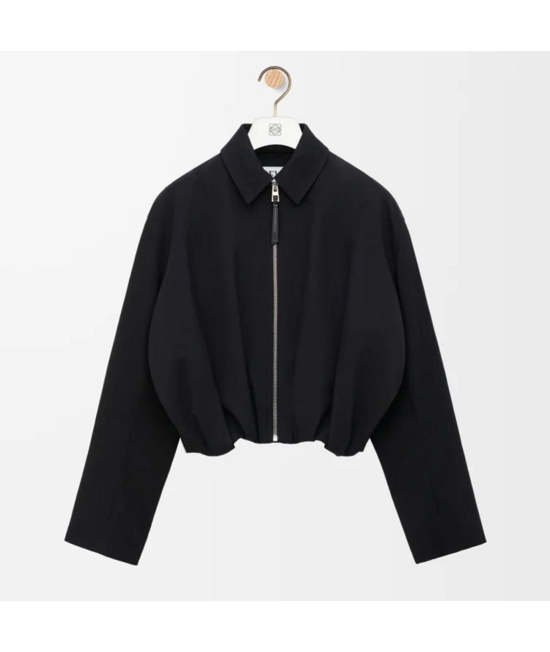 LOEWE Черная куртка, фото 6