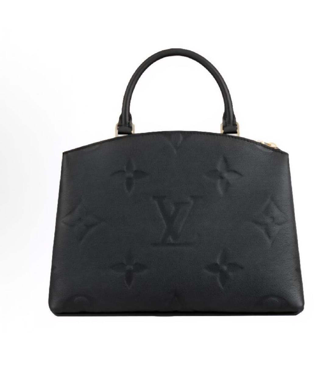 LOUIS VUITTON Черная сумка с короткими ручками, фото 5