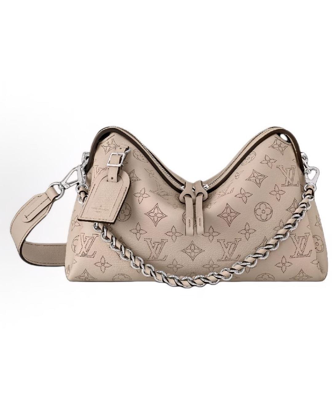 LOUIS VUITTON Бежевая сумка через плечо, фото 5