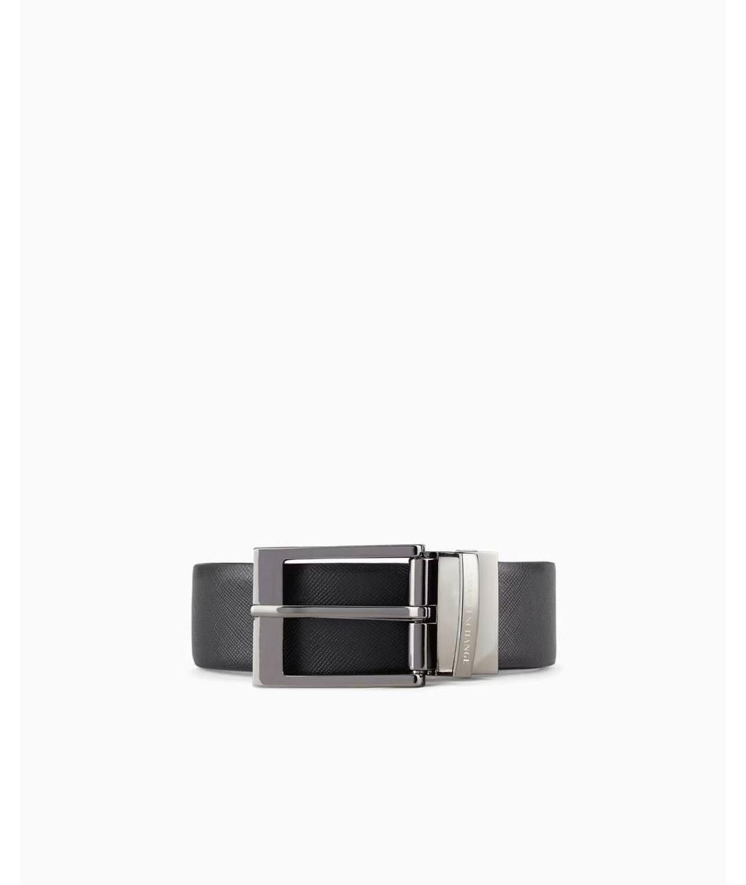 ARMANI EXCHANGE Черный кожаный ремень, фото 5