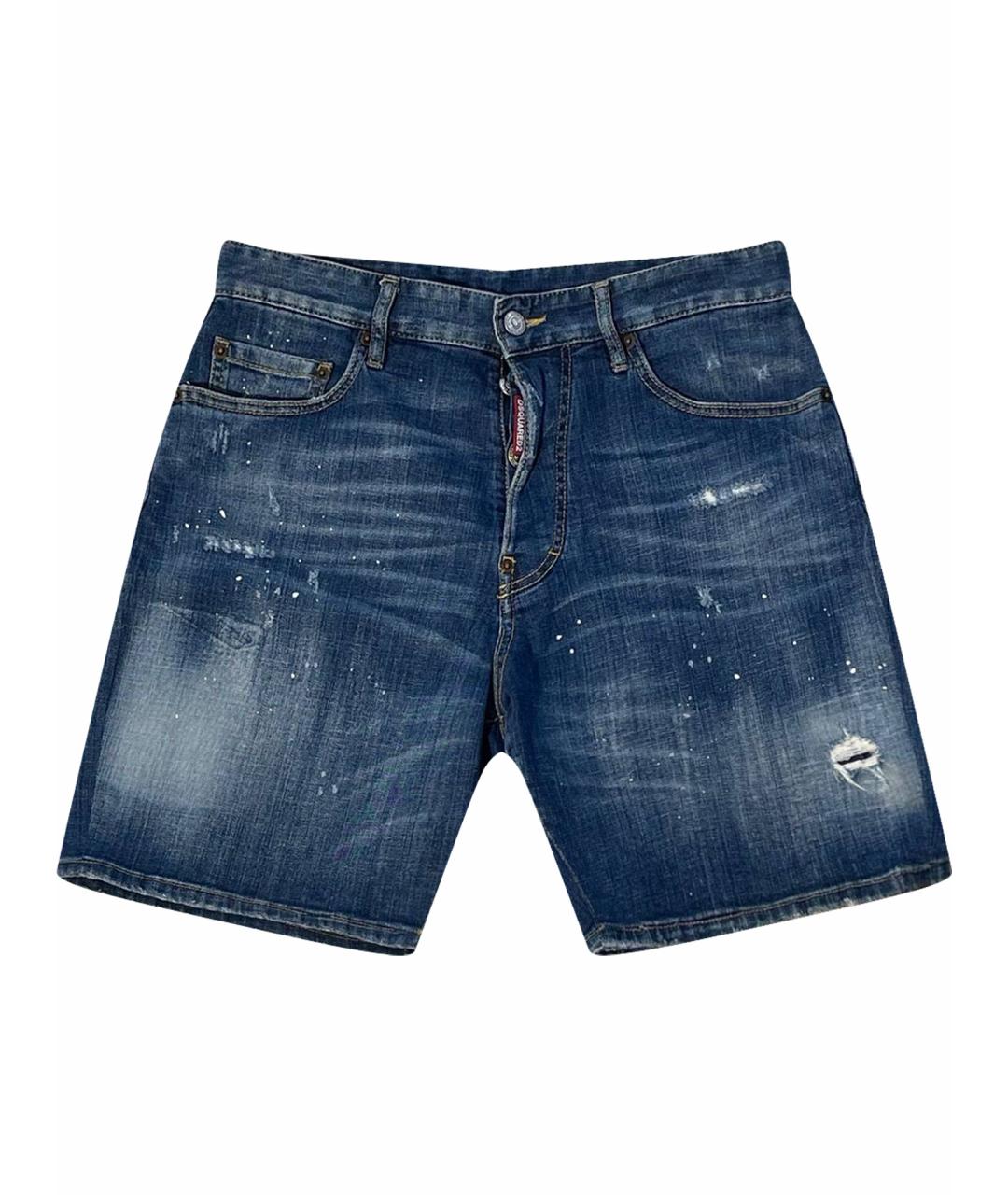 DSQUARED2 Синие деним шорты, фото 1