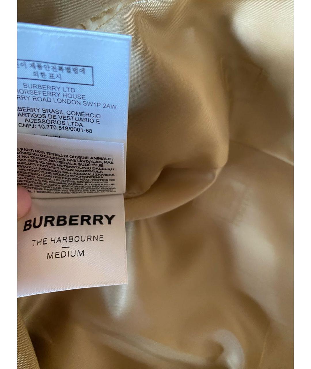 BURBERRY Бежевый тренч/плащ, фото 8