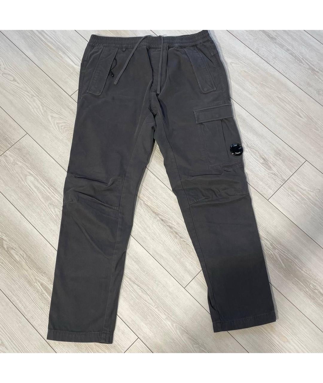 CP COMPANY Антрацитовые повседневные брюки, фото 3