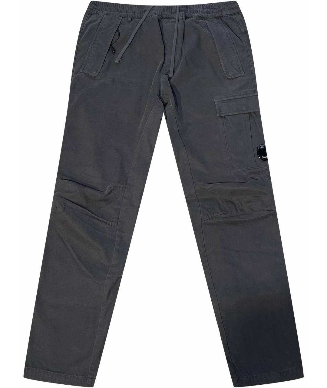 CP COMPANY Антрацитовые повседневные брюки, фото 1