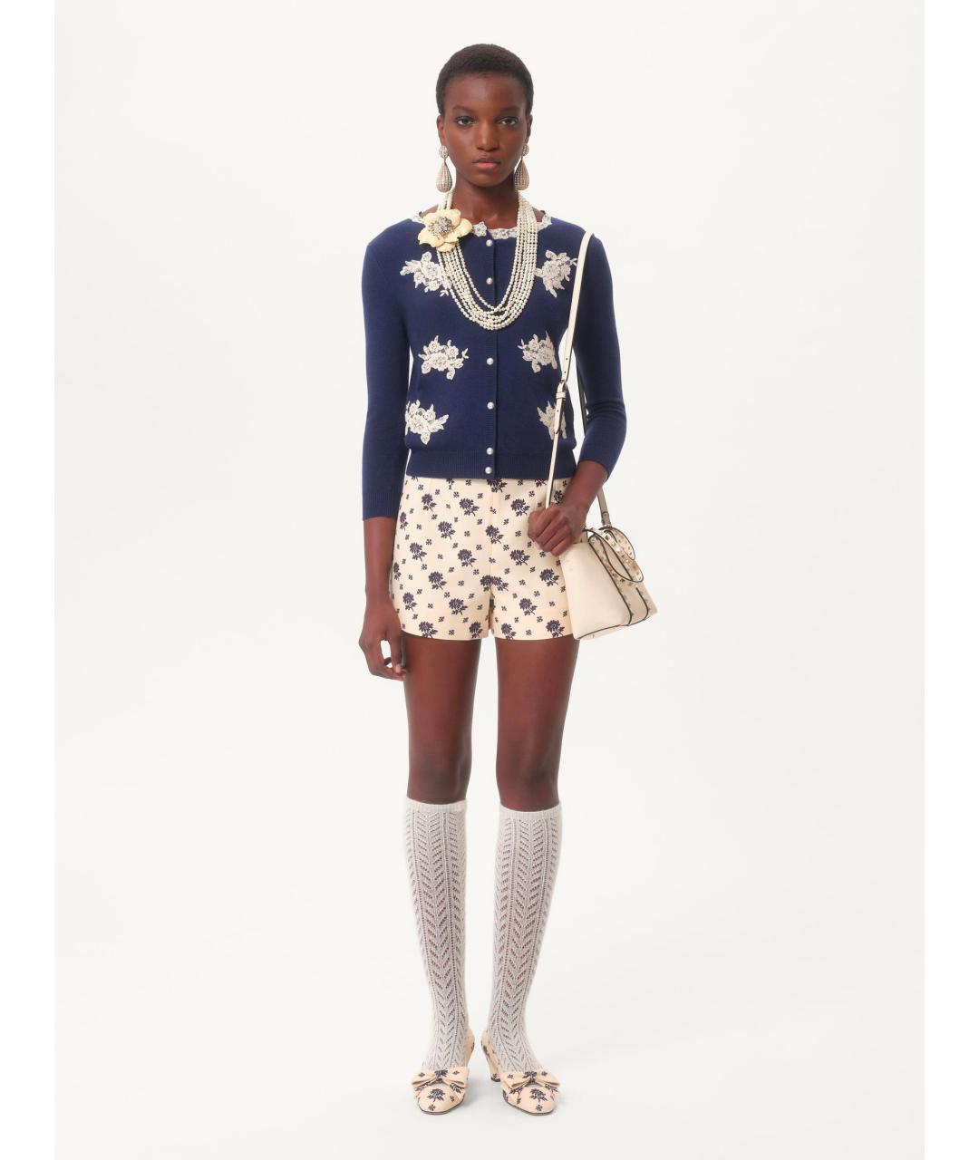 VALENTINO Бежевая сумка тоут, фото 2