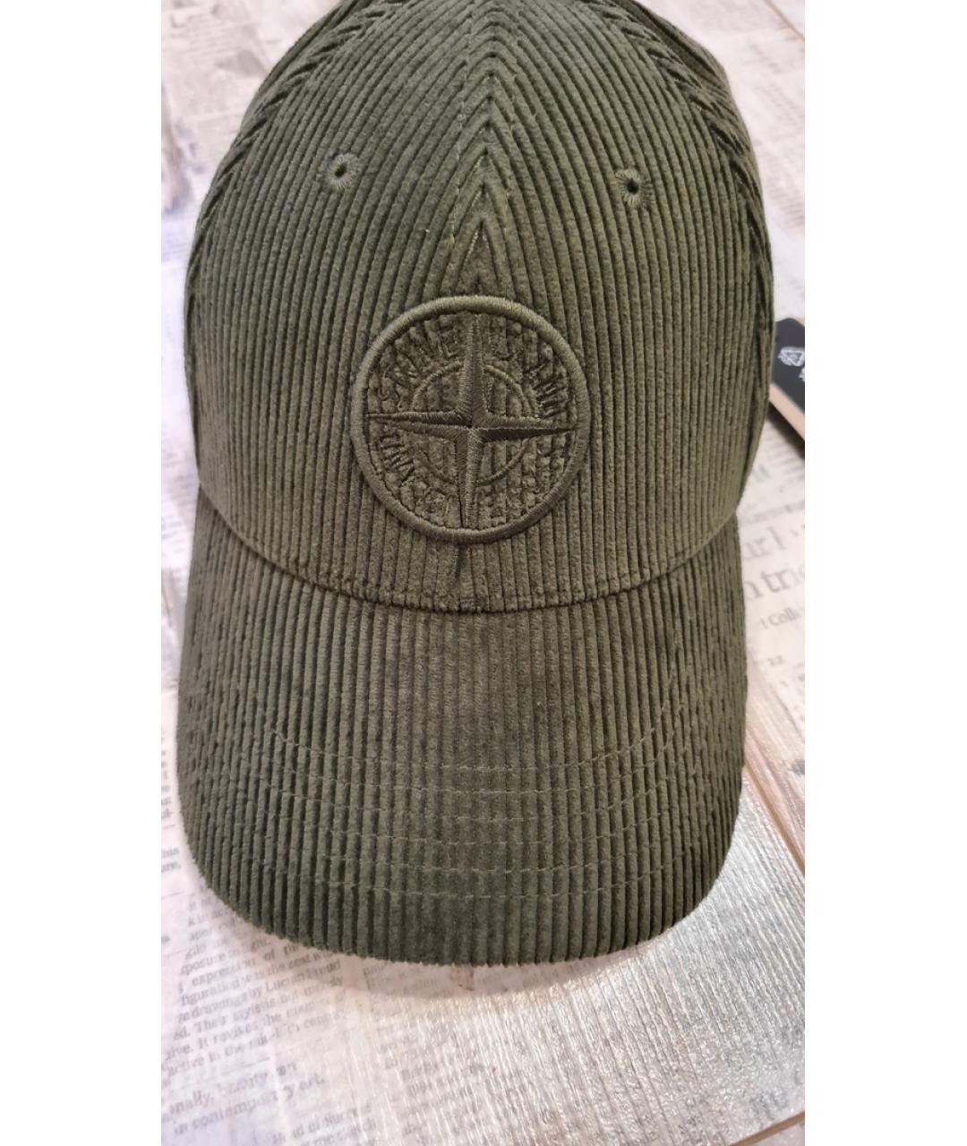 STONE ISLAND Хаки кепка/бейсболка, фото 6