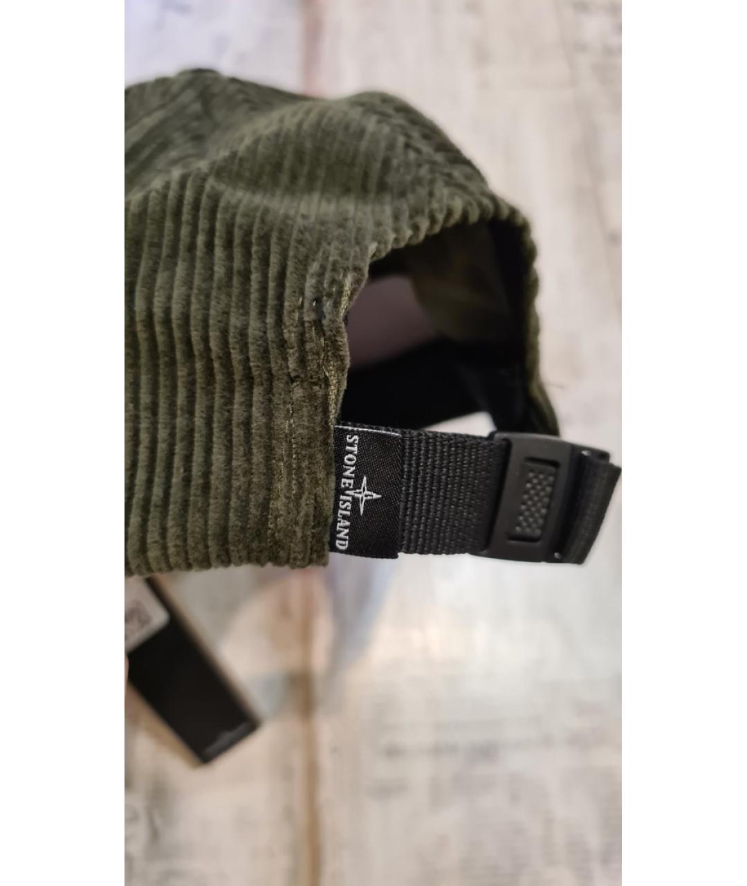 STONE ISLAND Хаки кепка/бейсболка, фото 7