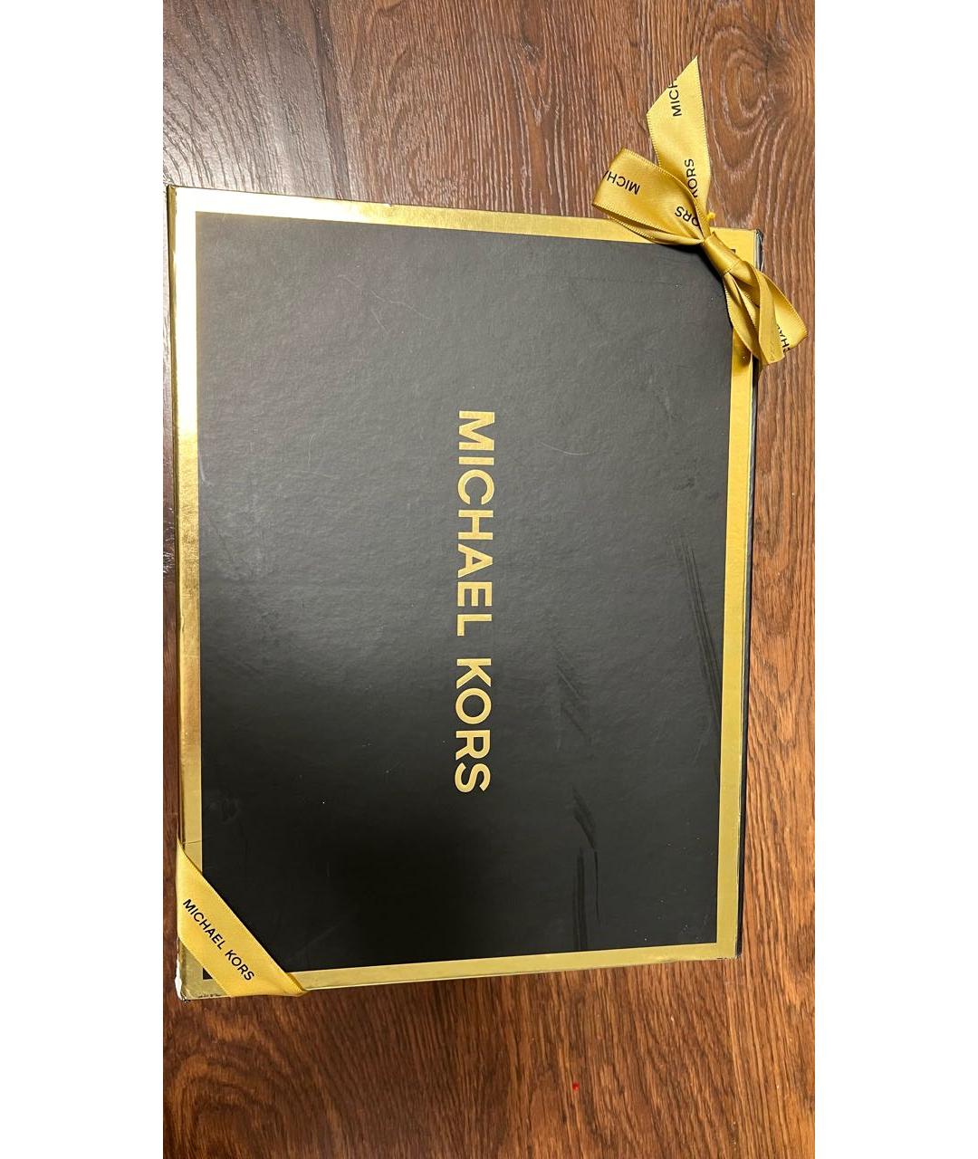 MICHAEL KORS Коричневая сумка через плечо из искусственной кожи, фото 3