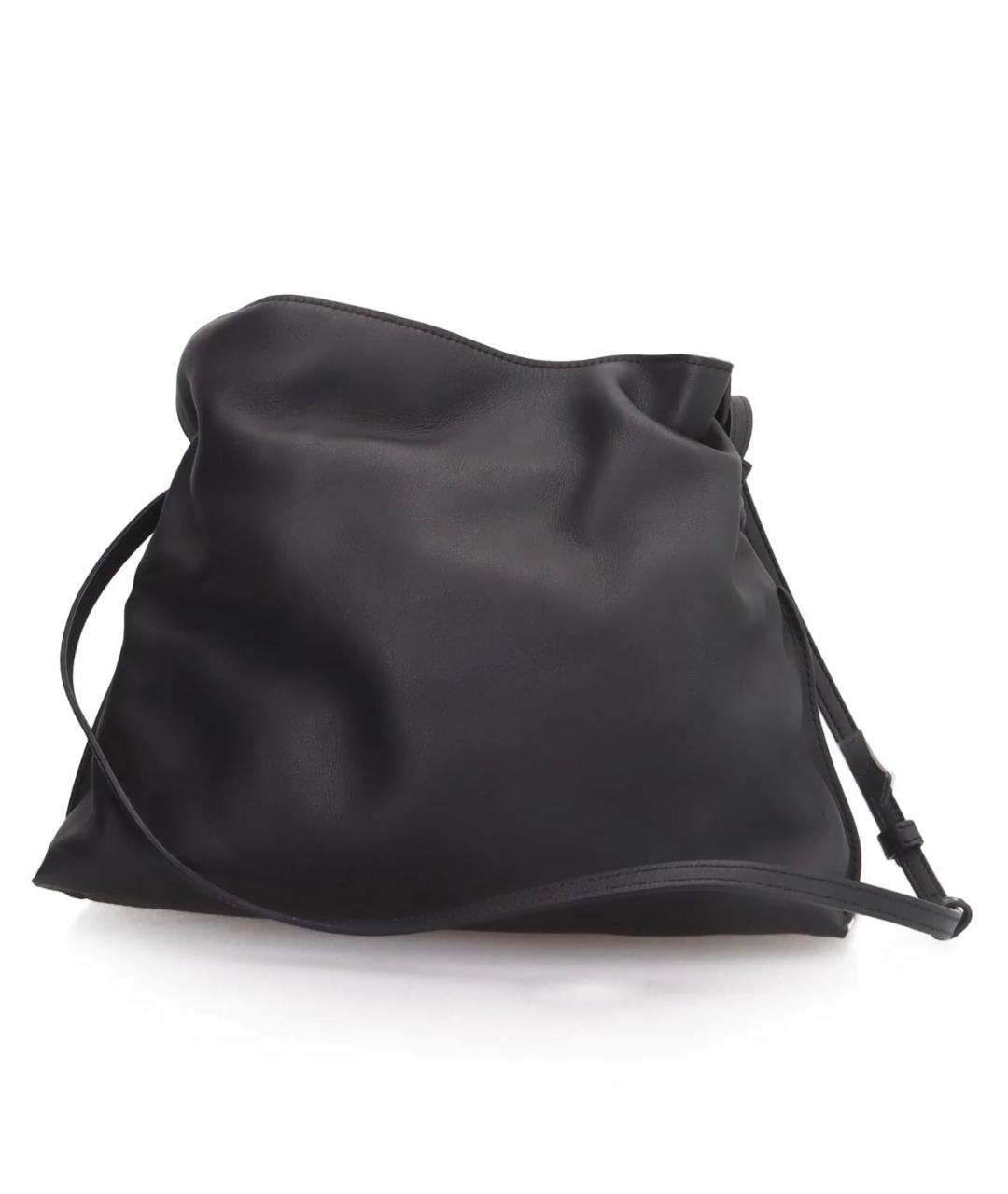 LOEWE Черная кожаная сумка через плечо, фото 3