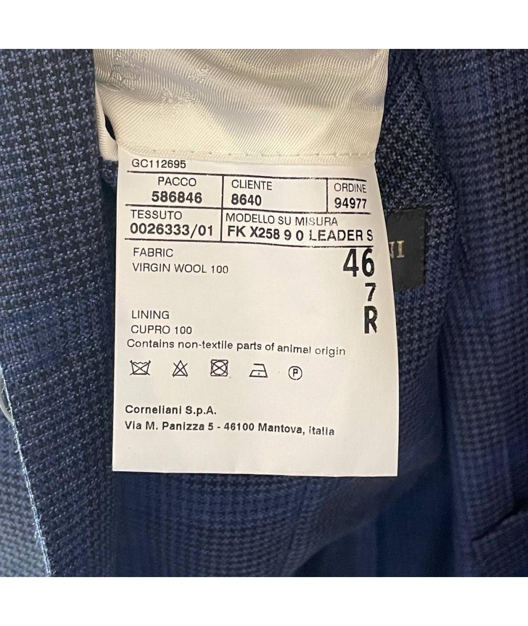 CORNELIANI Темно-синий пиджак, фото 3