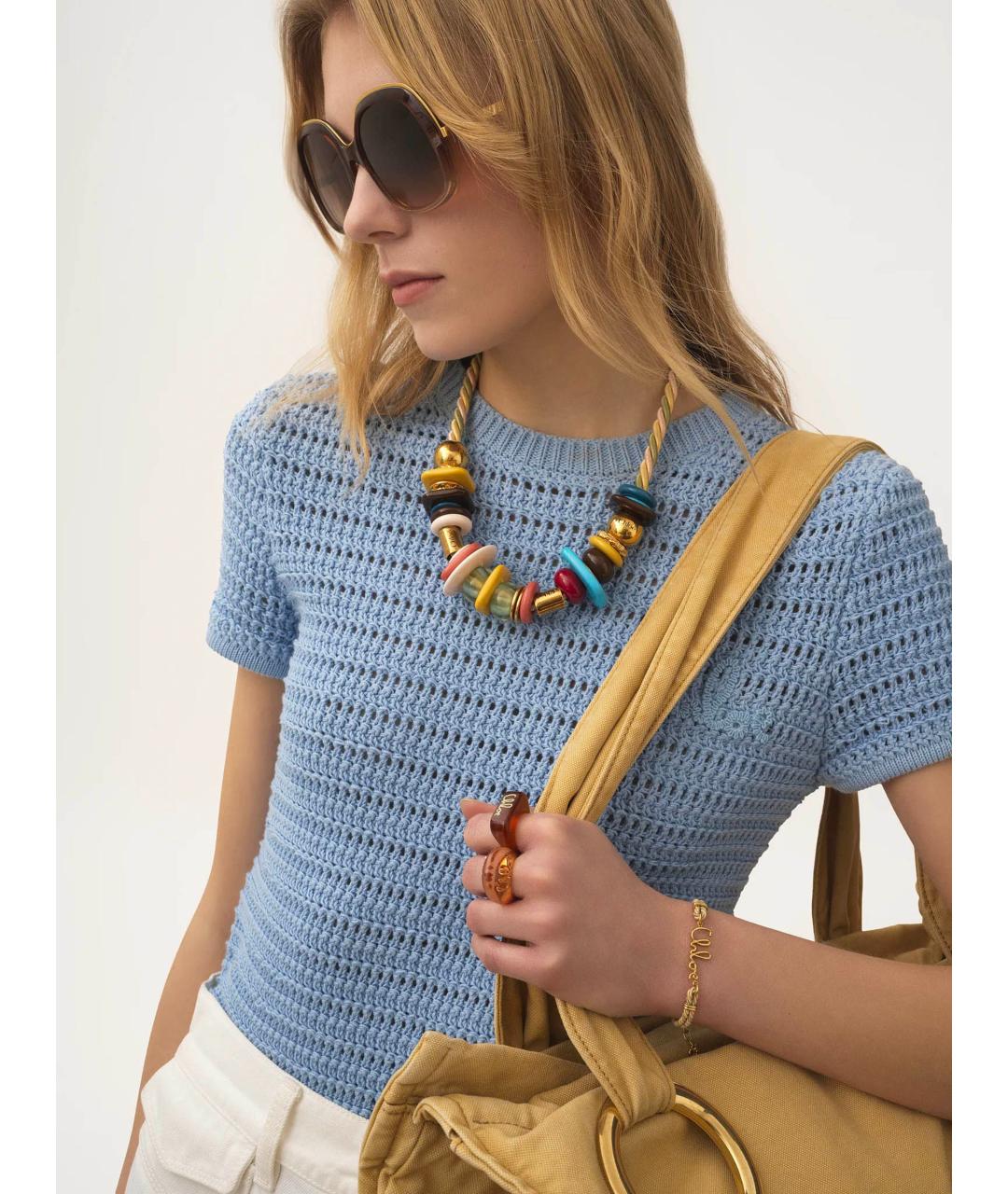 CHLOE Коричневое кольцо, фото 3