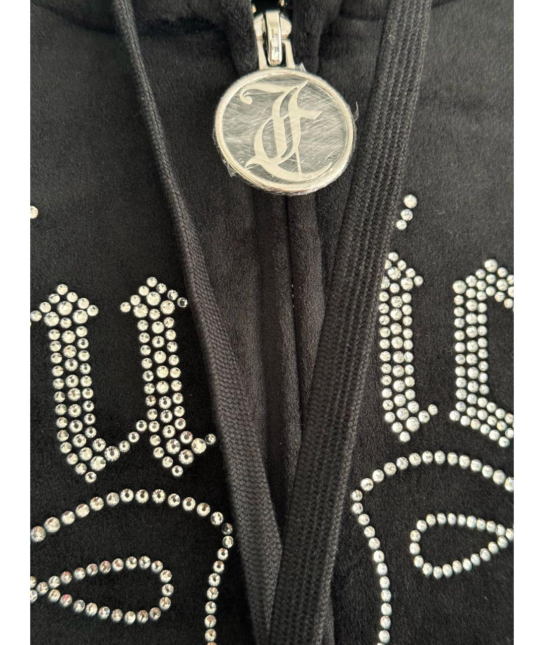 JUICY COUTURE Черный велюровый спортивные костюмы, фото 4