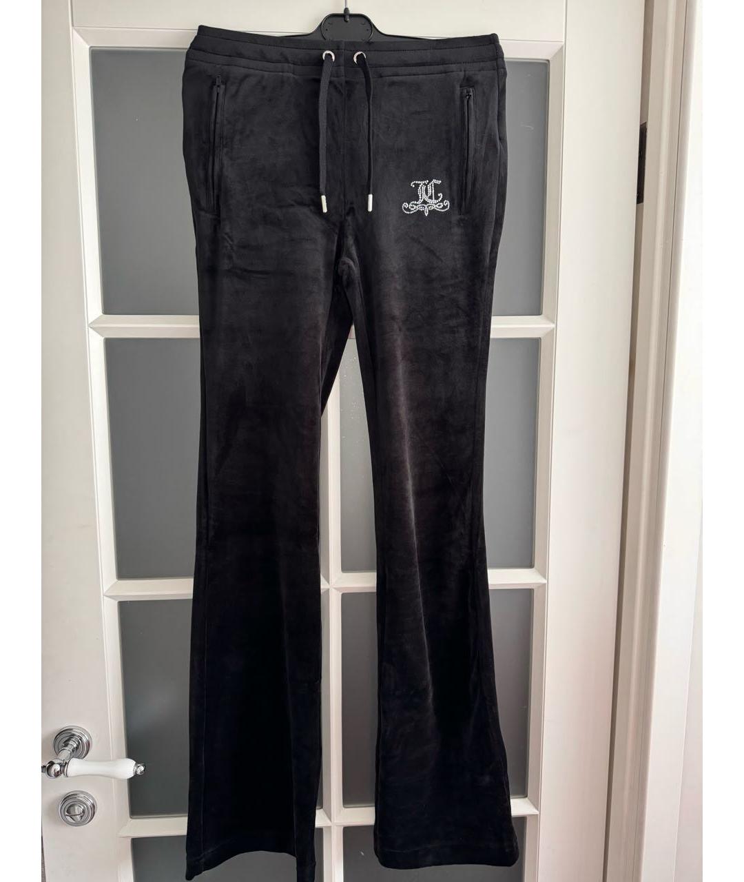 JUICY COUTURE Черный велюровый спортивные костюмы, фото 9