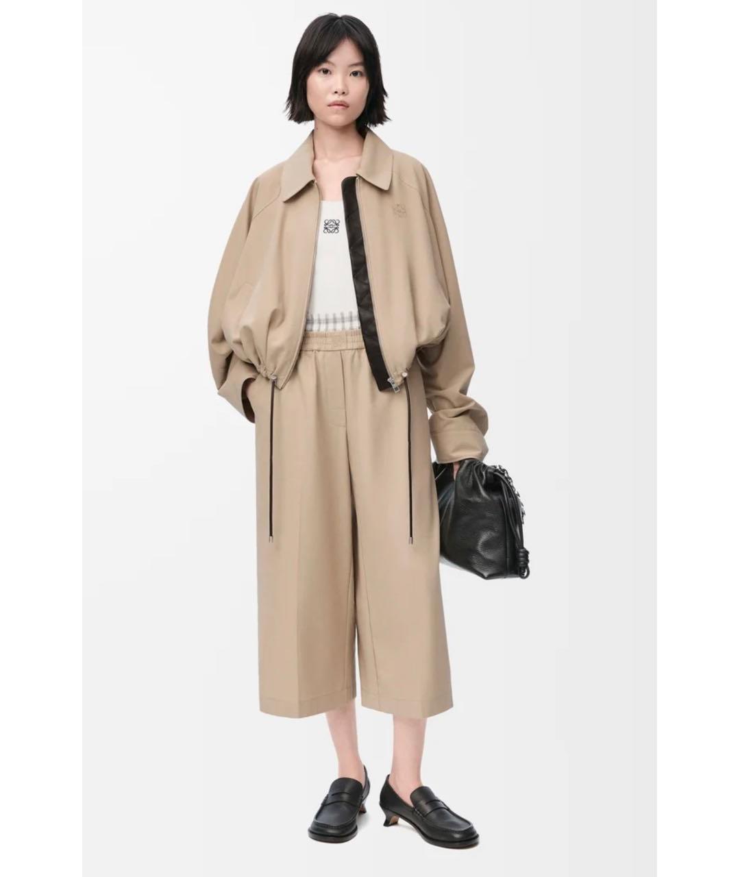 LOEWE Белая хлопковая майка, фото 2