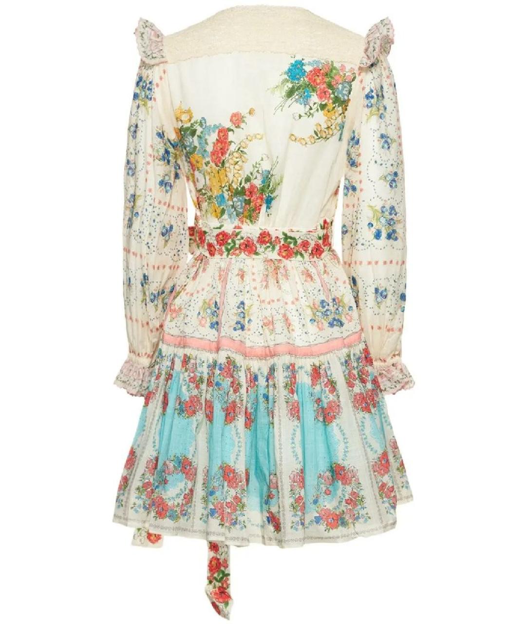 ZIMMERMANN Мульти хлопковое повседневное платье, фото 2