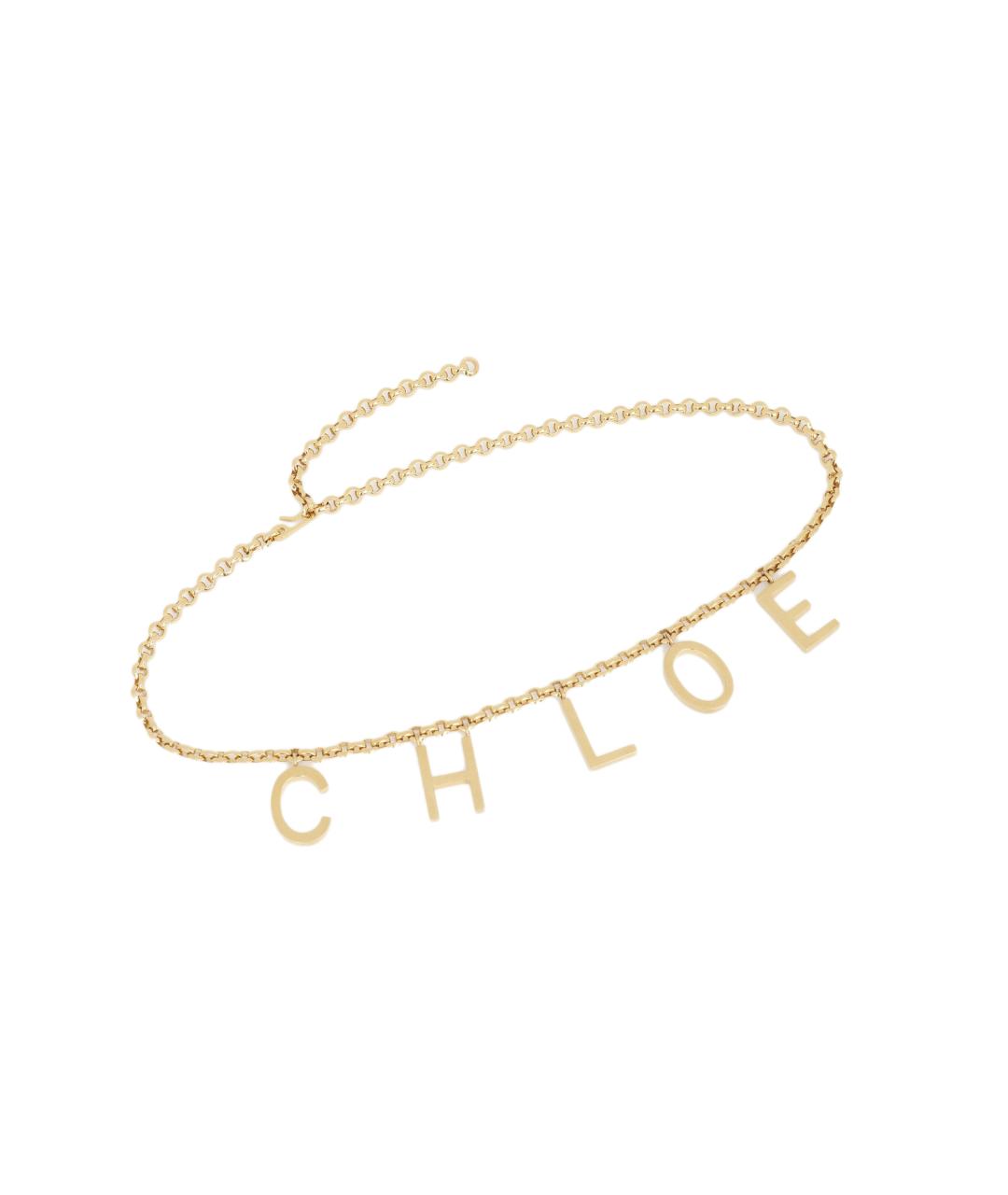 CHLOE Золотой ремень, фото 1
