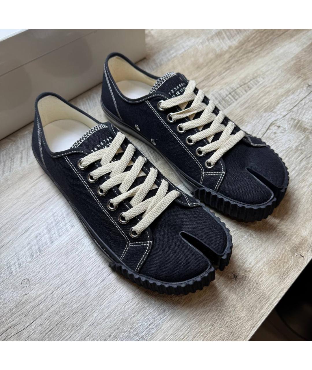 MAISON MARGIELA Черные кеды, фото 5