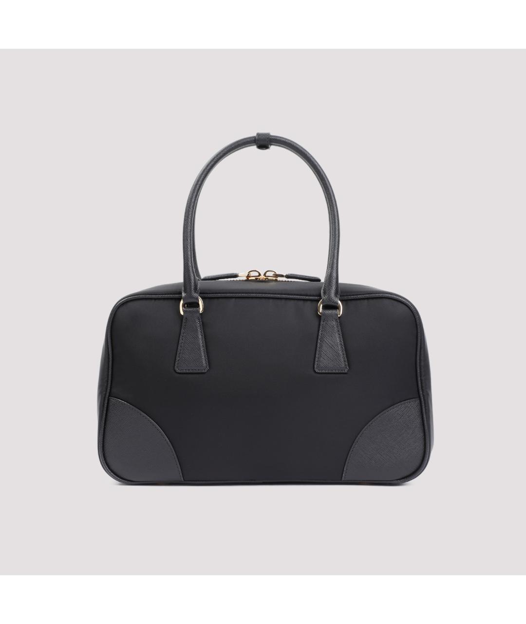 PRADA Черная синтетическая сумка тоут, фото 3