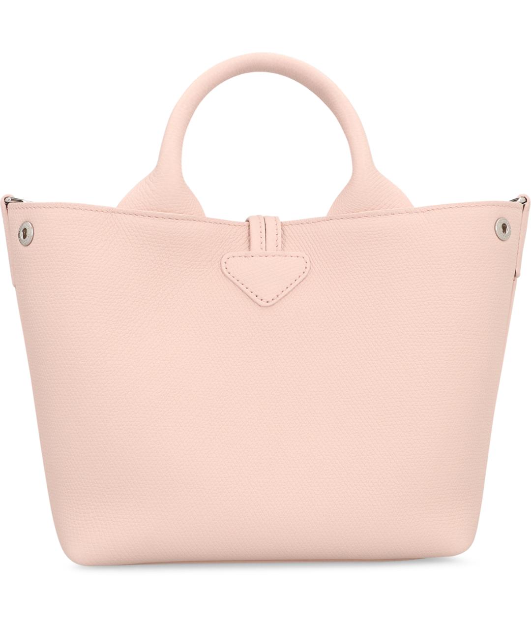 LONGCHAMP Розовая сумка с короткими ручками, фото 3