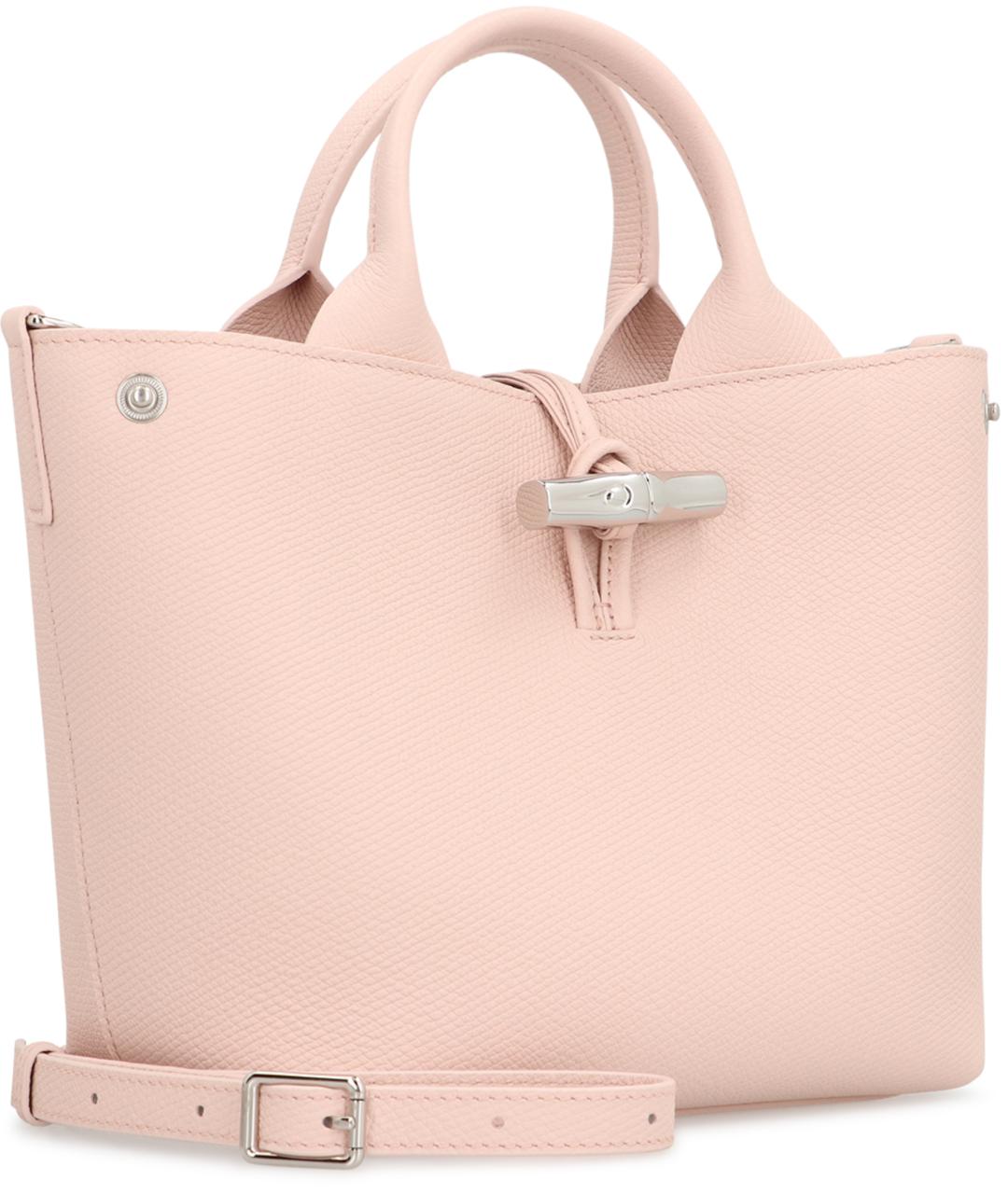 LONGCHAMP Розовая сумка с короткими ручками, фото 2