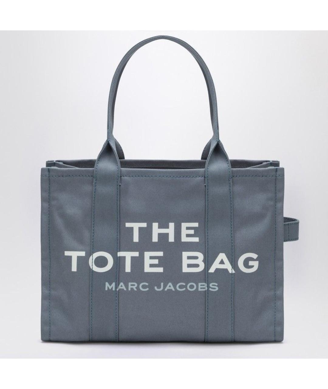 MARC JACOBS Синяя хлопковая сумка тоут, фото 1