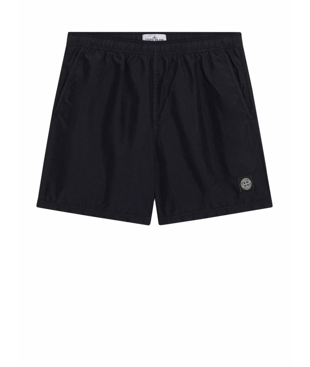 STONE ISLAND Темно-синие полиамидовые плавки, фото 3