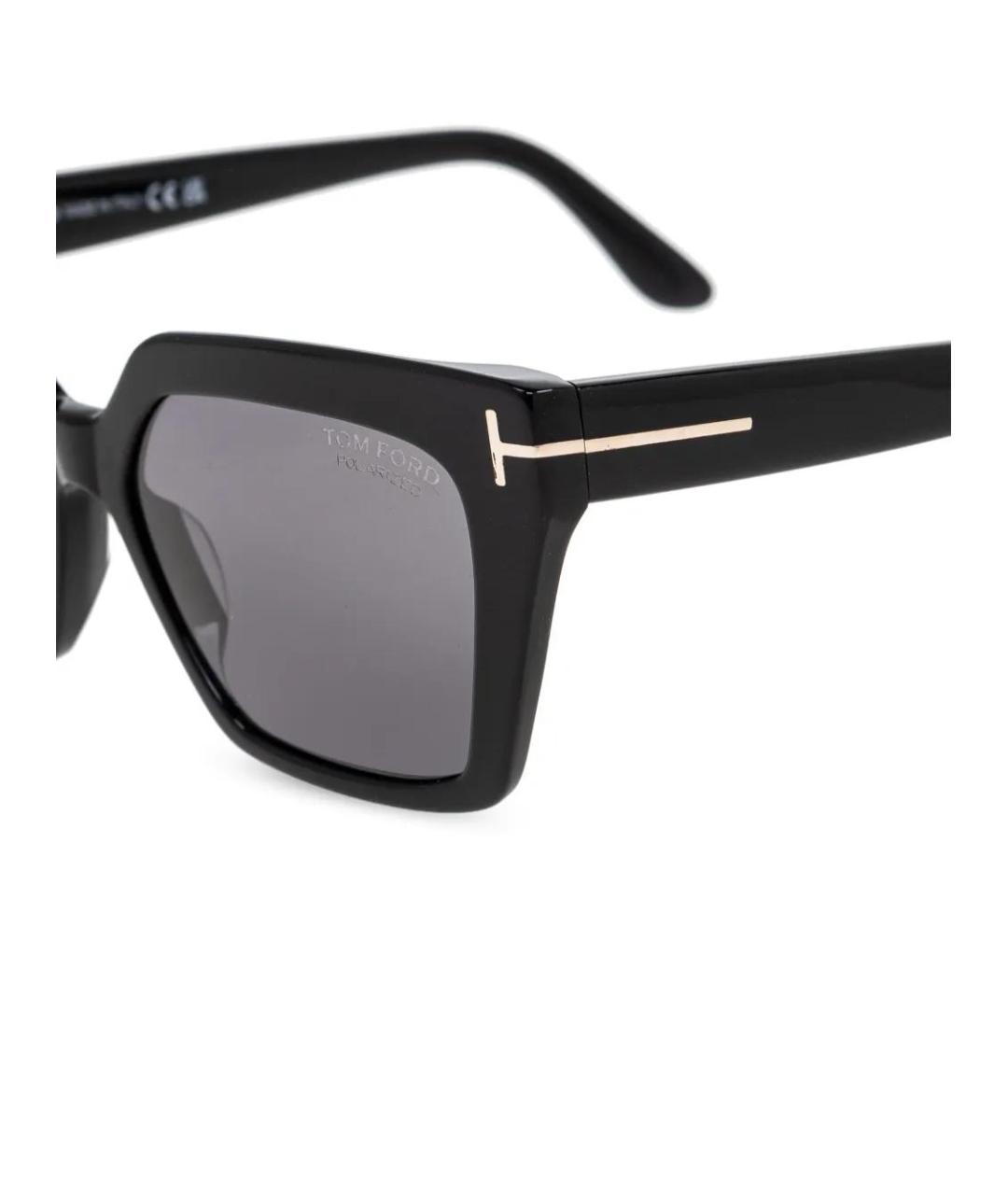 TOM FORD Черные солнцезащитные очки, фото 2