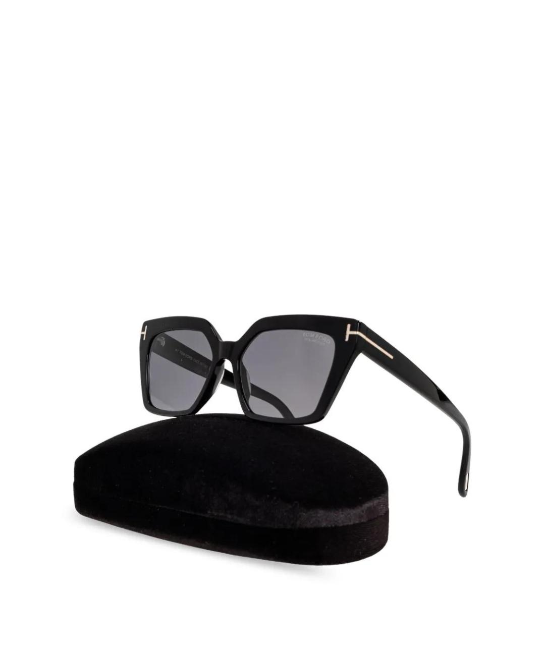 TOM FORD Черные солнцезащитные очки, фото 3