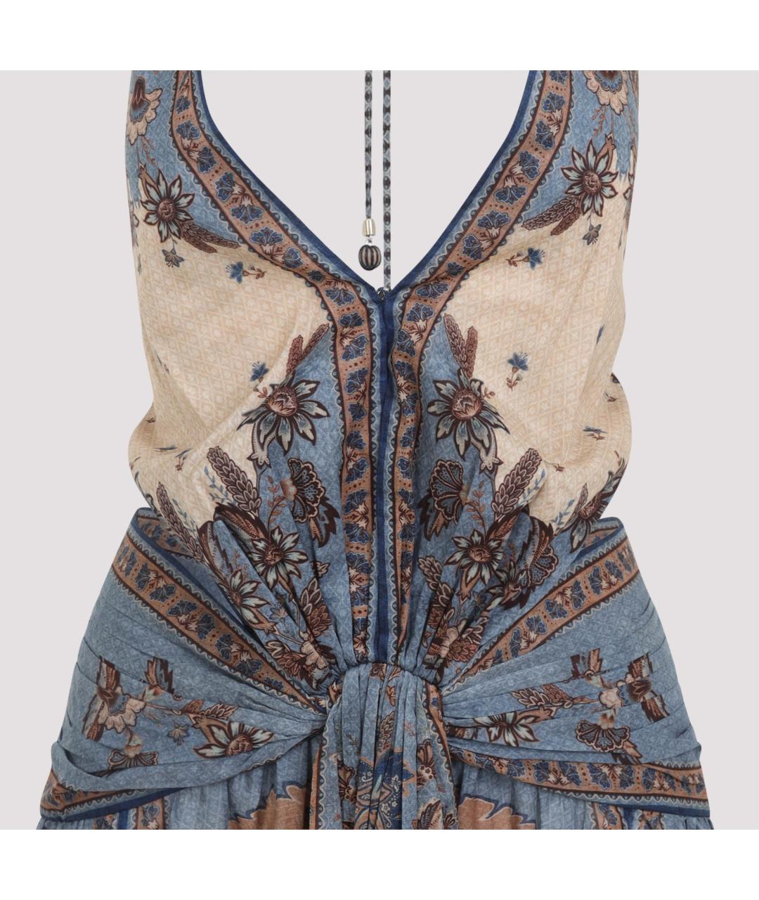 ZIMMERMANN Мульти хлопковое повседневное платье, фото 5