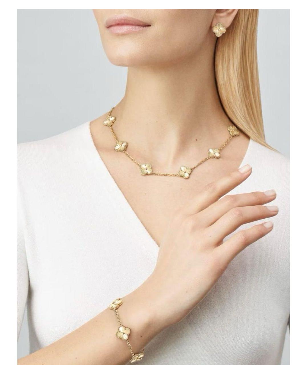 VAN CLEEF & ARPELS Золотой браслет из желтого золота, фото 3