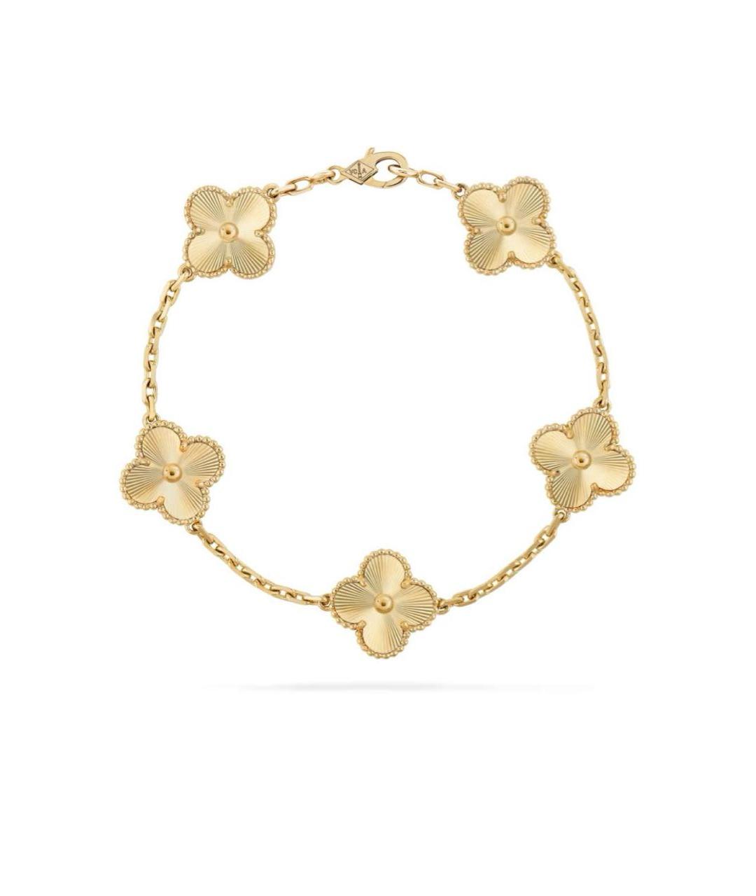 VAN CLEEF & ARPELS Золотой браслет из желтого золота, фото 5