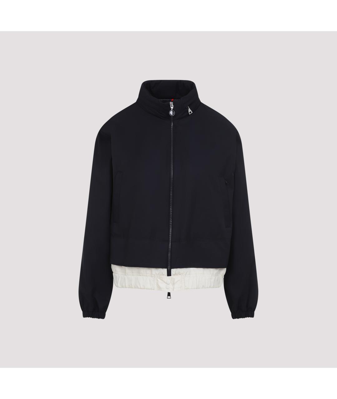 MONCLER Темно-синяя хлопковая куртка, фото 2