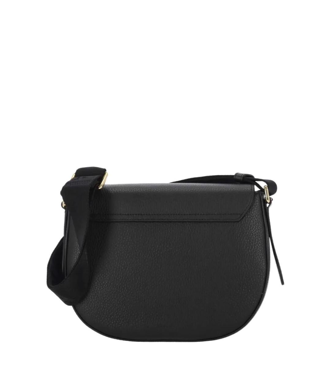 FURLA Черная синтетическая сумка через плечо, фото 3
