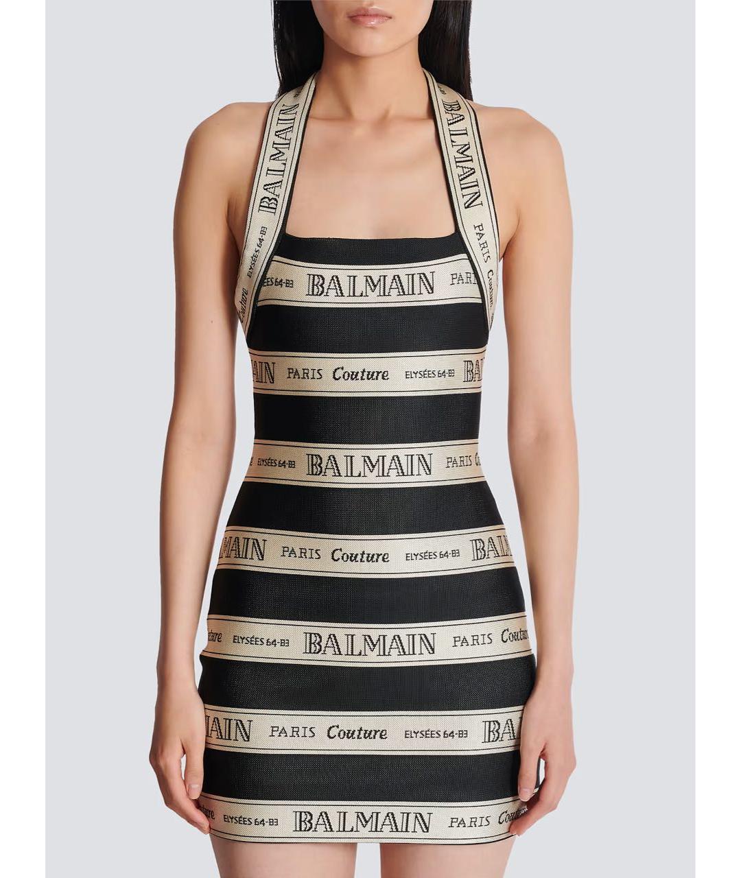 BALMAIN Мульти вискозный сарафан, фото 4