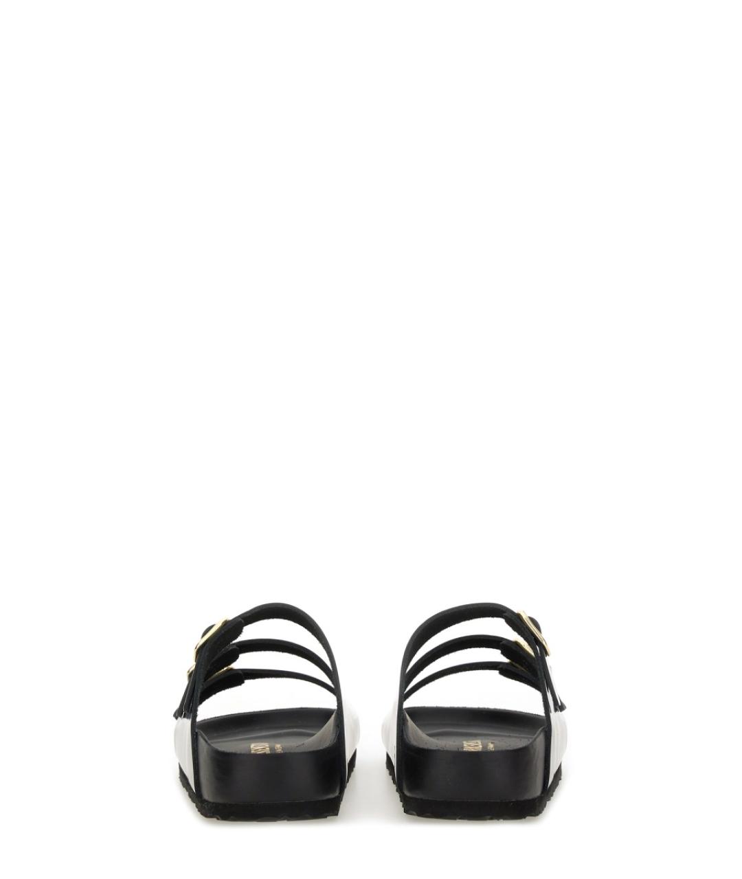 BIRKENSTOCK Черные кожаные сандалии, фото 3