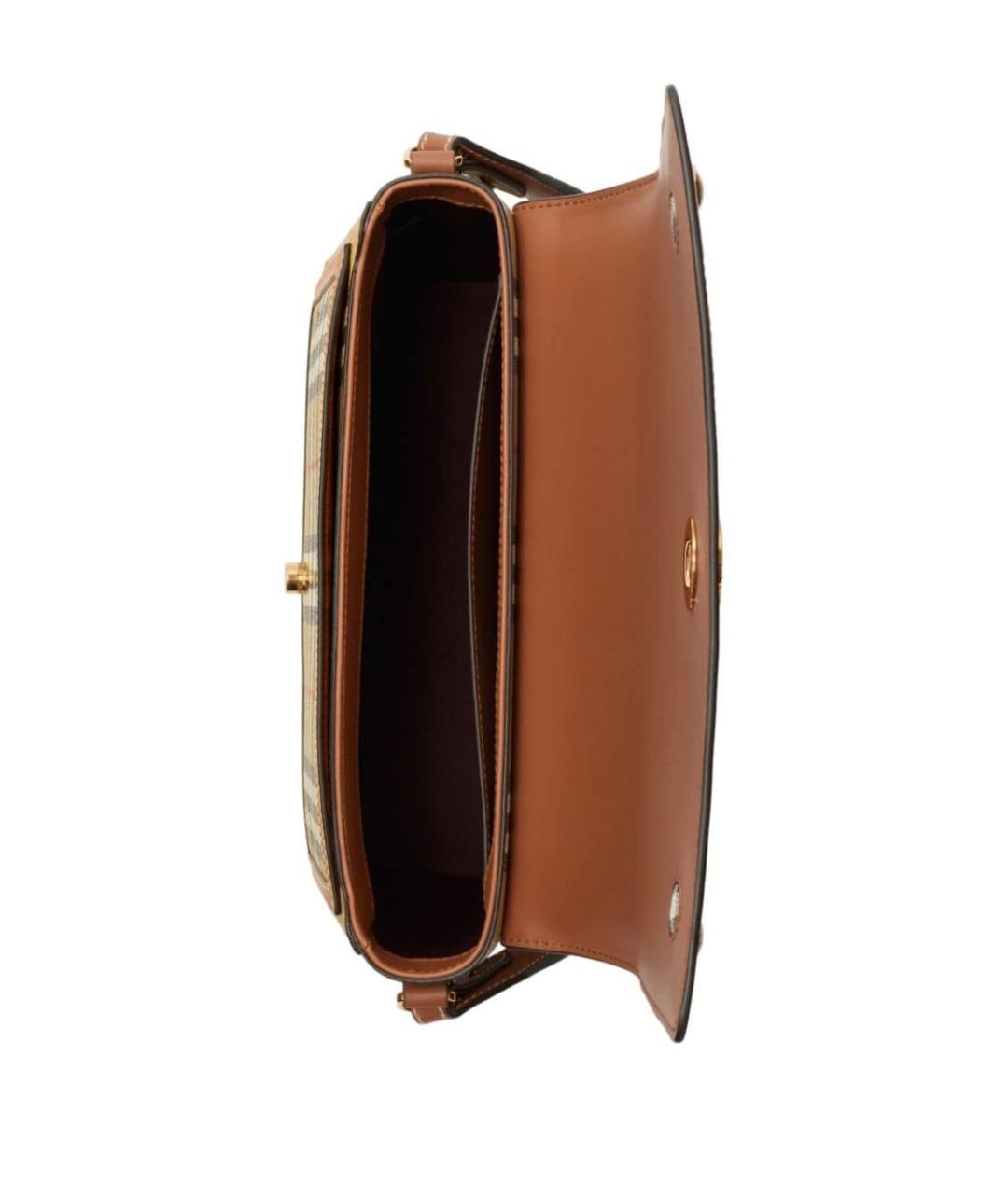 BURBERRY Бежевая сумка через плечо, фото 4