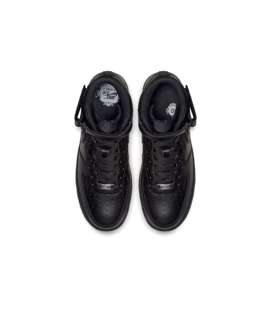 NIKE Черные высокие кроссовки / кеды, фото 3