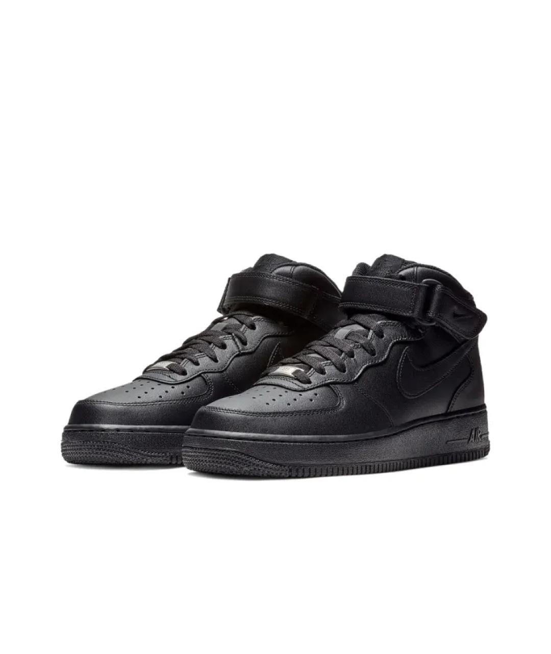 NIKE Черные высокие кроссовки / кеды, фото 2