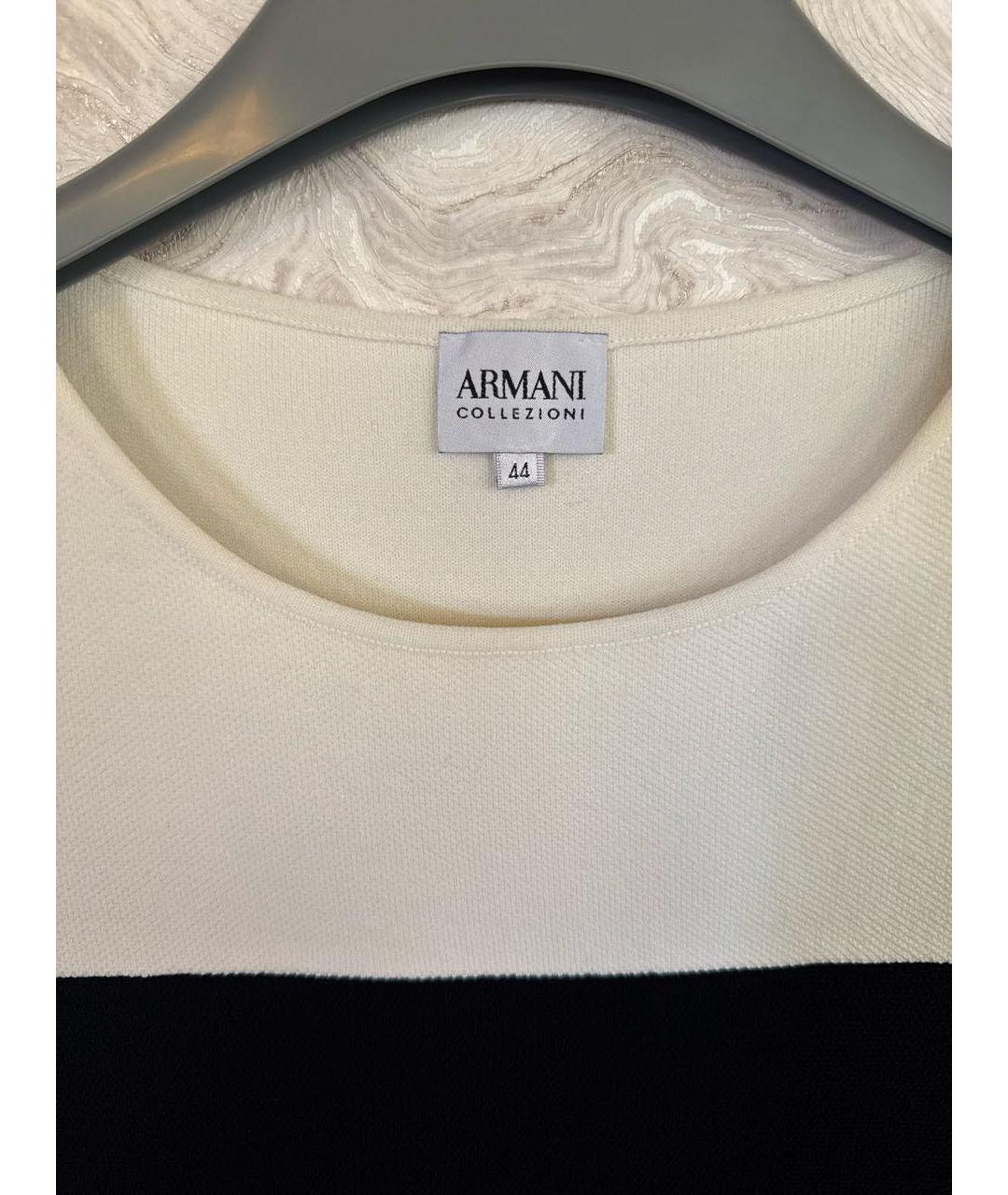 ARMANI COLLEZIONI Черное полиамидовое повседневное платье, фото 3