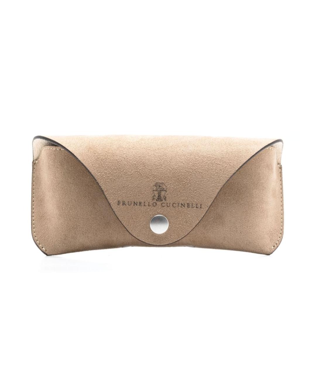 BRUNELLO CUCINELLI Оранжевое солнцезащитные очки, фото 2