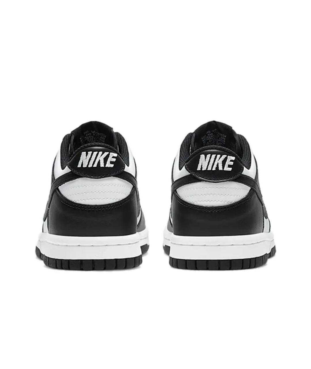 NIKE Черные кожаные кеды, фото 4