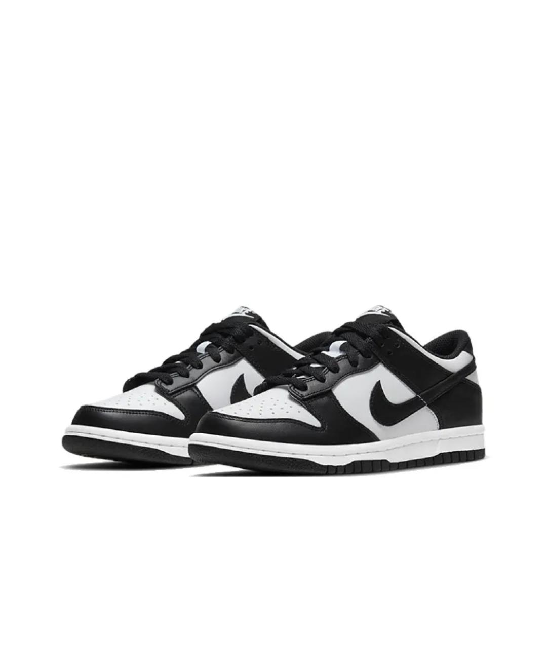 NIKE Черные кожаные кеды, фото 2