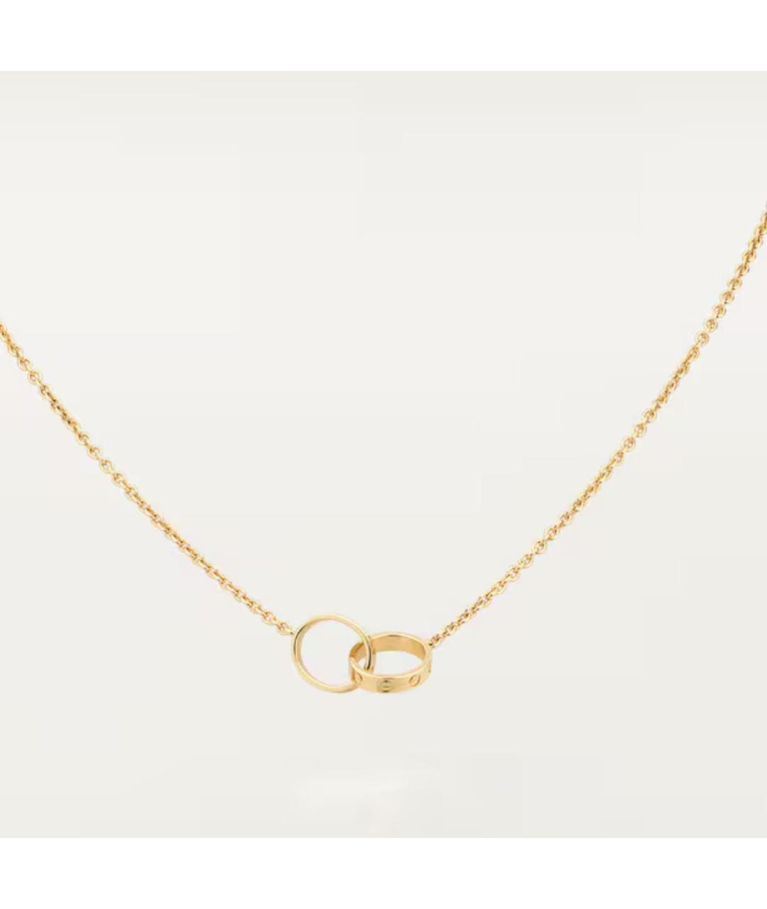 CARTIER Золотое колье из желтого золота, фото 2
