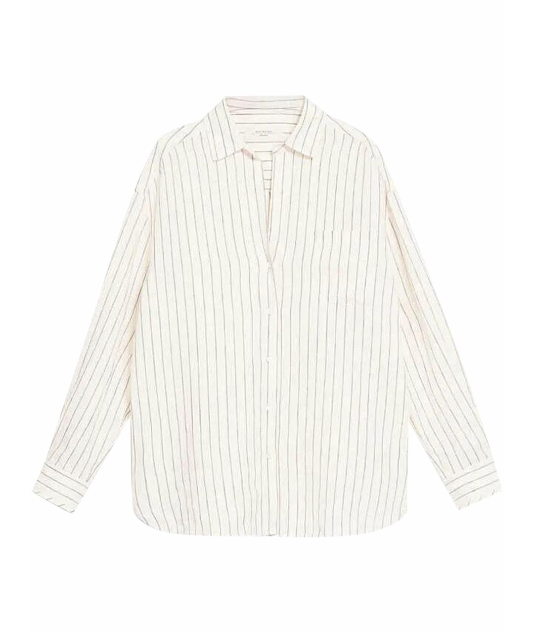 WEEKEND MAX MARA Бежевая льняная рубашка, фото 1