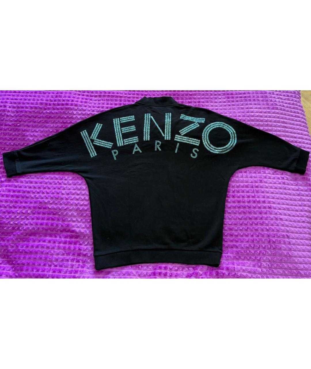 KENZO Черный хлопковый спортивные костюмы, фото 3