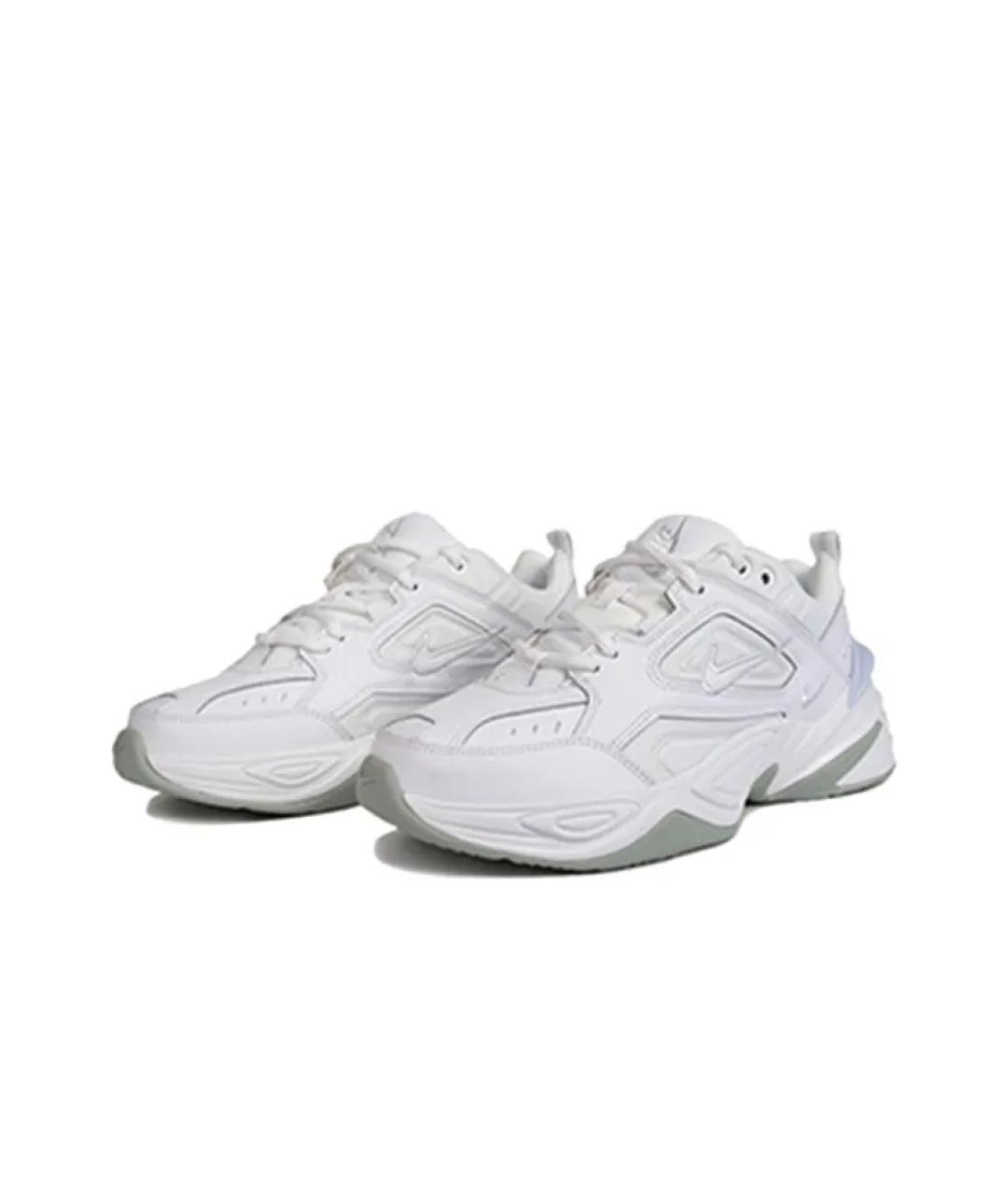 NIKE Белые низкие кроссовки / кеды, фото 2