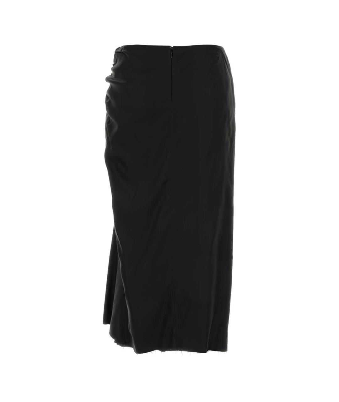 BALENCIAGA Черная юбка миди, фото 2
