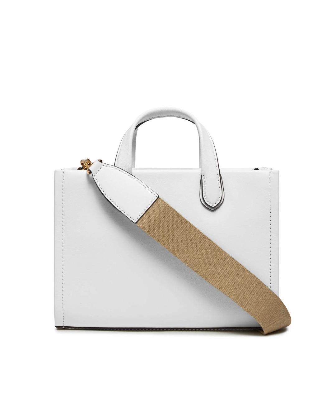 MICHAEL MICHAEL KORS Белая кожаная сумка тоут, фото 4