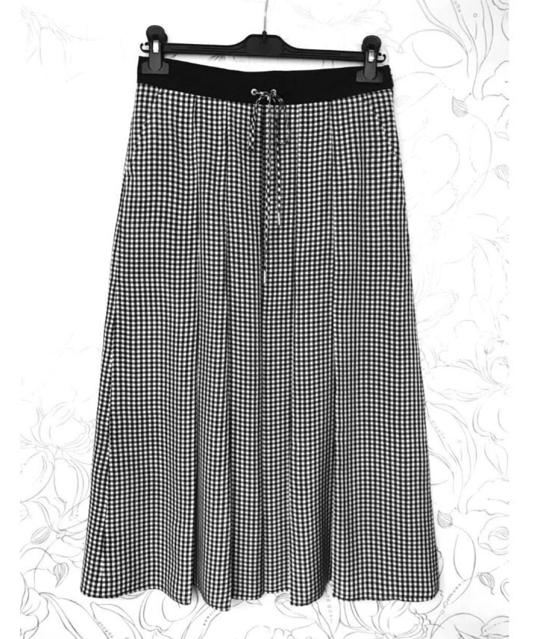 WEEKEND MAX MARA Серая вискозная юбка миди, фото 4