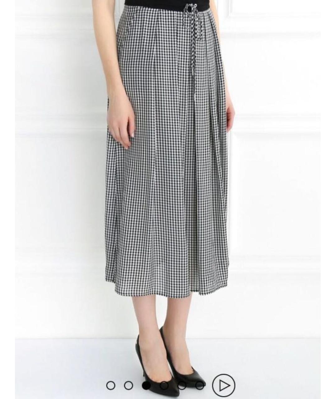 WEEKEND MAX MARA Серая вискозная юбка миди, фото 2